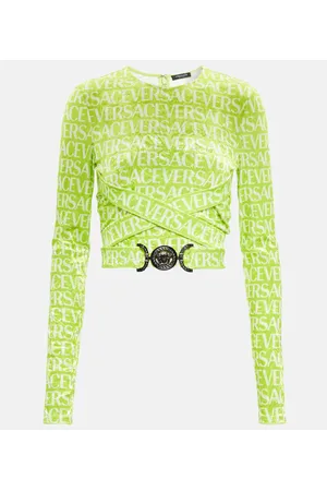 VERSACE Top Medusa Biggie aus Samt