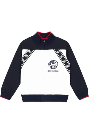 Dolce & Gabbana Trainingsjacke aus Baumwoll-Jersey