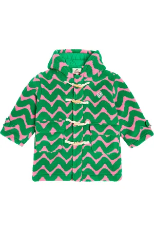 Jelly Mallow Mantel Zigzag Dumble aus Fleece
