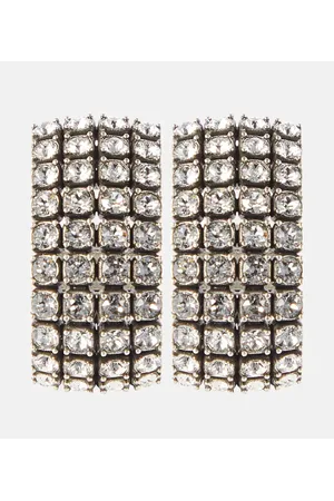 Balenciaga Ear Cuffs Glam mit Kristallen