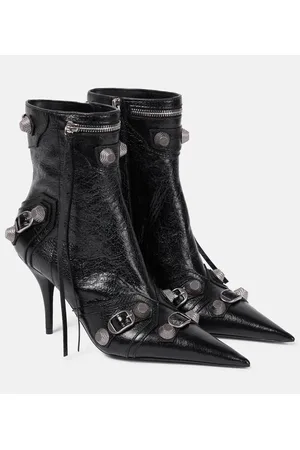 Balenciaga Ankle Boots Cagole aus Leder