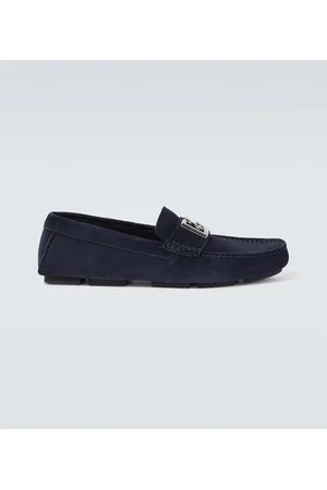 Dolce & Gabbana Loafers DG aus Veloursleder