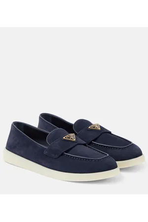 Prada Loafers Saint Tropez aus Veloursleder