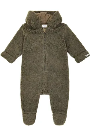 Donsje Baby Overall aus Faux Shearling