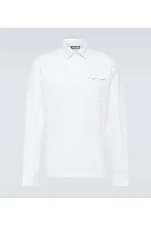 Ermenegildo Zegna Polopullover aus Baumwoll-Piqué
