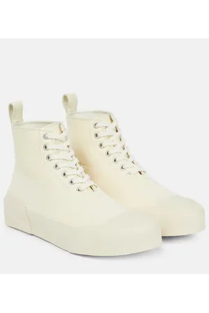 Jil Sander High-Top Sneakers aus Leder