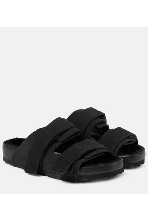 Birkenstock X Tekla Pantoletten Uji aus Veloursleder