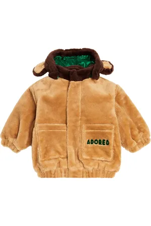 Mini Rodini Jacke Adored aus Faux Fur
