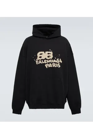 Balenciaga Hoodie aus Baumwolle