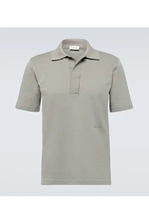 Lanvin Polohemd aus Baumwoll-Piqué