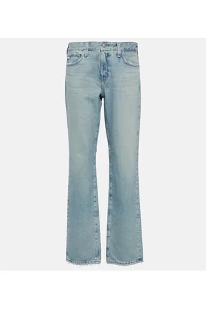AG Jeans Low-Rise Straight Jeans Remy