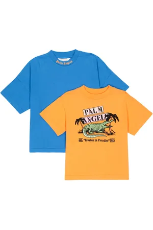 Palm Angels Set aus zwei T-Shirts aus Baumwolle