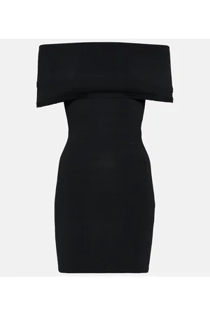 WARDROBE.NYC Off-Shoulder-Minikleid