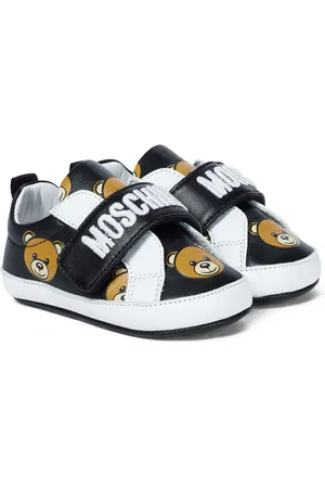 Moschino Baby Sneakers aus Leder