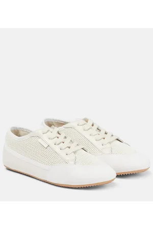 The Row Sneakers Owen mit Leder