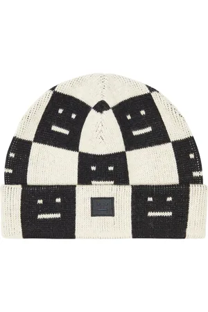 Acne Studios Beanie Face aus Wolle