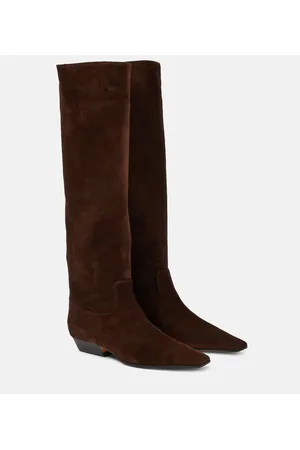 Khaite Stiefel aus Veloursleder