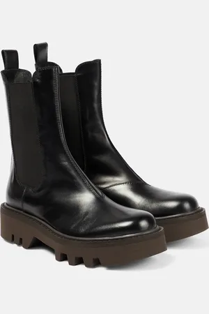 DRIES VAN NOTEN Chelsea Boots aus Leder