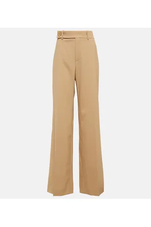 Chloé Chloé Mid-Rise-Hose aus einem Wollgemisch