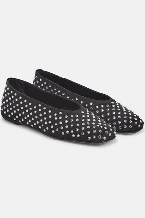 MAGDA BUTRYM Verzierte Ballerinas aus Satin