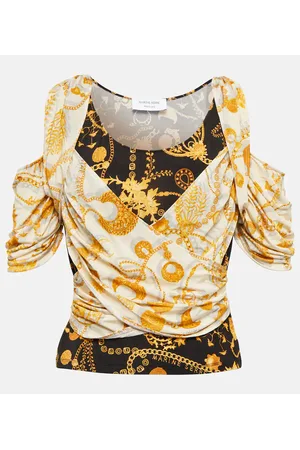 Marine Serre Bedrucktes Top