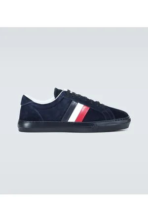 Moncler Sneakers New Monaco aus Veloursleder