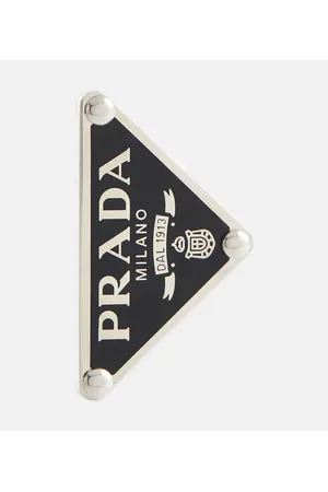 Prada Einzelner Clip-Ohrring aus Sterlingsilber