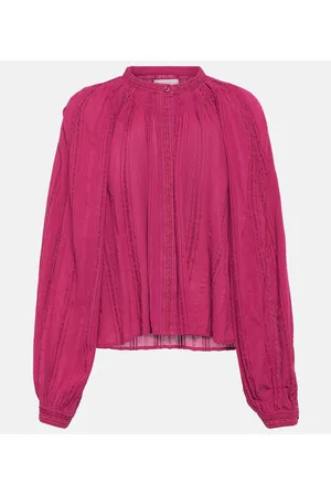 Marant Etoile Bluse Imayae aus einem Baumwollgemisch
