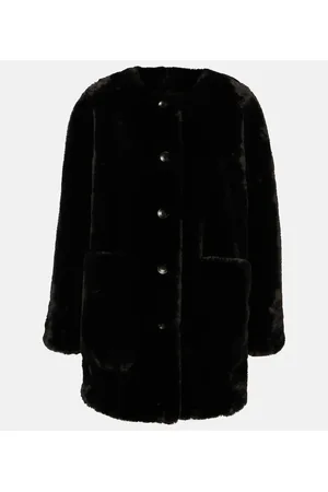 Proenza Schouler White Label Mantel Penelope aus Faux Fur
