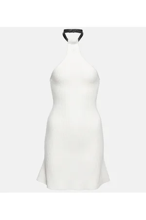 Courrèges Courrèges Minikleid aus Rippstrick