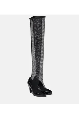 The Row Pumps Sock aus Leder