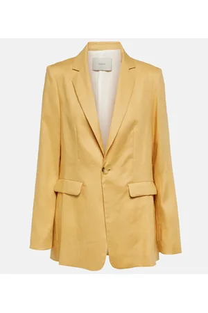ASCENO Blazer Azores aus Leinen
