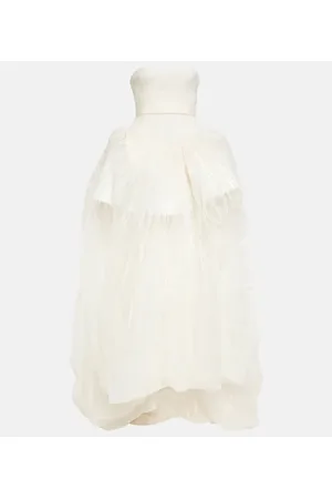 Danielle Frankel Bridal Robe Emory aus Seidenorganza