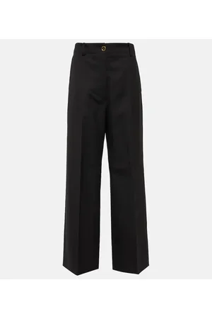 Patou Weite Hose aus Wolle