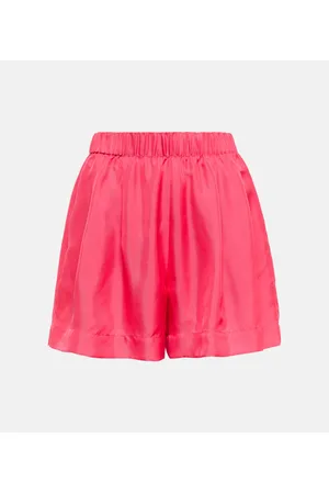 ASCENO Shorts Zurich aus Seiden-Twill