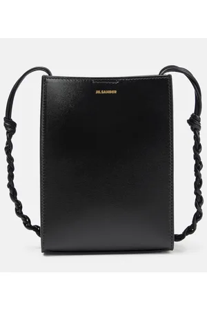 Jil Sander Schultertasche Small aus Leder