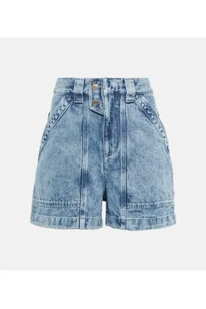 Marant Etoile High-Rise Jeansshorts Sintio