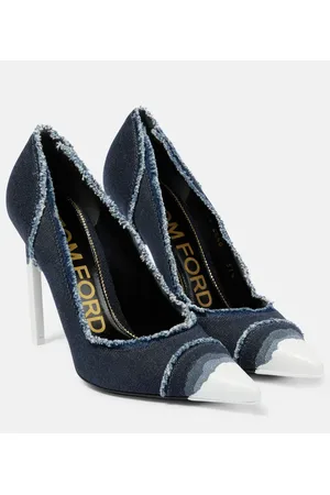 Tom Ford Pumps aus Denim