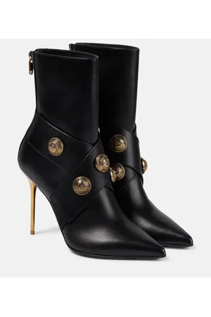 Balmain Ankle Boots Alma aus Leder