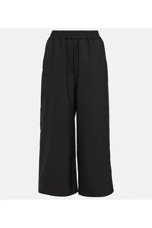 Loewe High-Rise Culottes aus Wolle