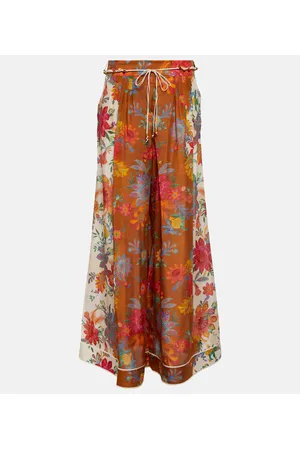ZIMMERMANN Palazzo-Hose Ginger aus Seide