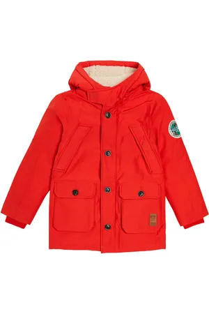 Scotch&Soda Wattierte Jacke aus einem Baumwollgemisch