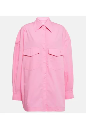 The Attico Hemdjacke Elaine aus Baumwolle