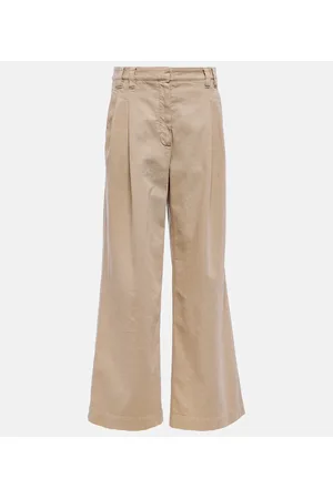 Brunello Cucinelli Weite Hose aus Baumwolle
