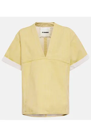 Jil Sander Top aus Denim