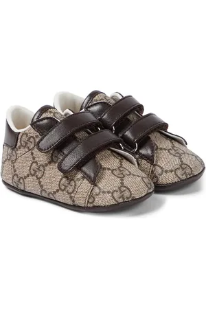 Gucci Baby Schuhe Ace GG aus Canvas