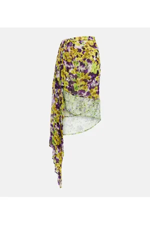 DRIES VAN NOTEN Bedruckter Rock