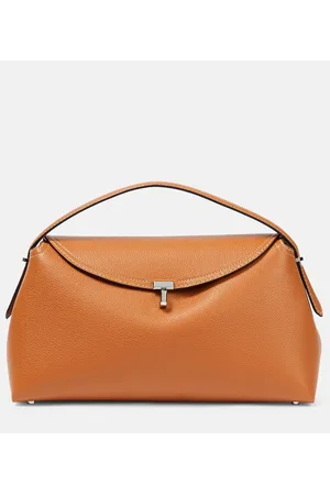 Totême Tote T-Lock Medium aus Leder