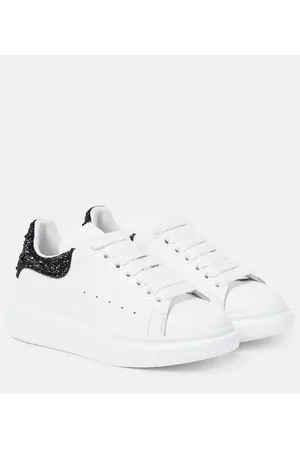 Alexander McQueen Verzierte Sneakers Oversized aus Leder