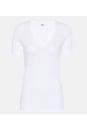 Marant Etoile T-Shirt Kranger aus Leinen